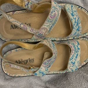 Alegria sandals size 38